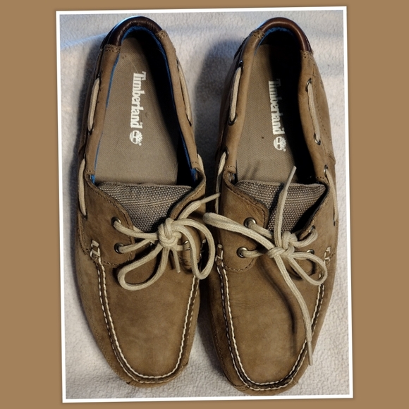 Timberland Brig 2eye Boat Shoes Olive 